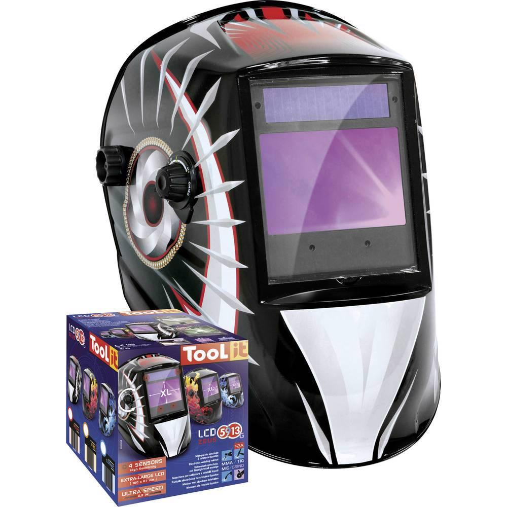 Toolit, Occhiali protettivi + visiera, Casco da saldatore