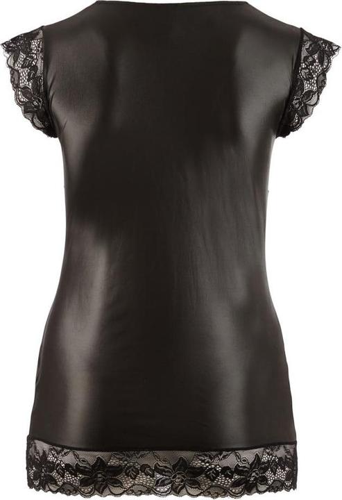 Produktbild Cottelli Collection Wetlook-Kleid (3XL)