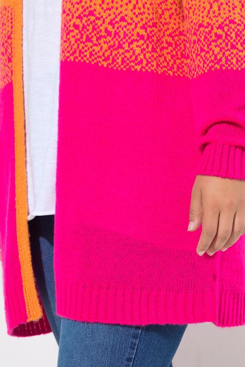 Produktbild Angel of Style Strickjacke, gerade, offene Passform, Colorblocking (58)