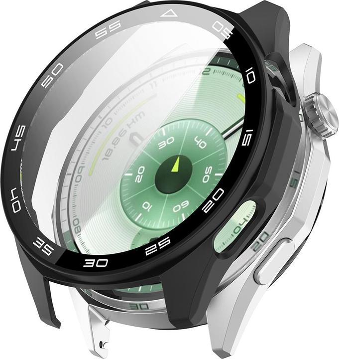 Image du produit Techsuit - Defense360 Pro Bezel + Screen Protector - Huawei Watch GT 6 46mm - Matte Black