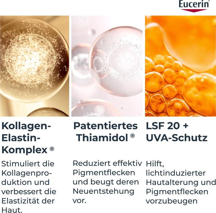 Produktbild Eucerin HYALURON-FILLER + ELASTICITY Augenpflege LSF 20 (Augenpflege Crème, 15 ml, Tag)