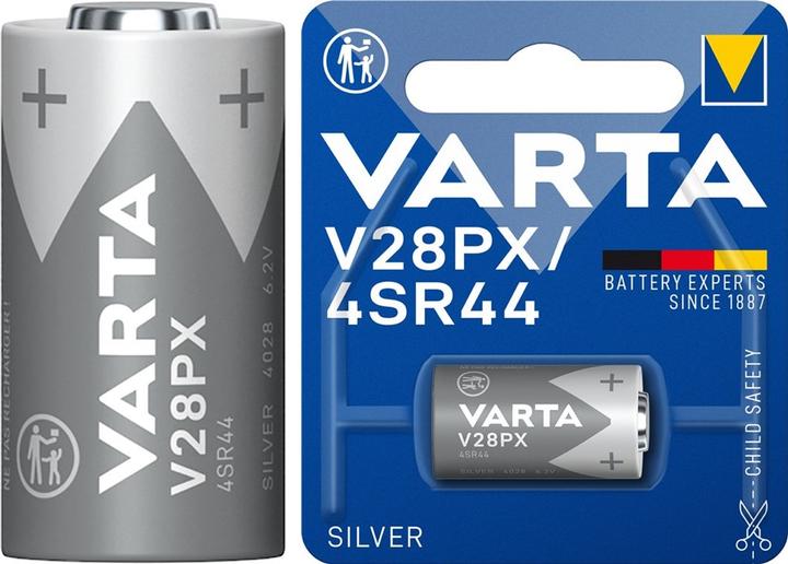 Actual product image Varta Electronics V28PX (1 pcs., SR44, 145 mAh)