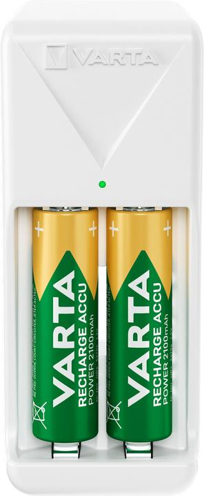 Produktbild Varta Mini Charger 2x AAA (1 Stk., AAA, 800 mAh, Ladegerät inkl. Akku)