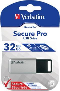 Immagine prodotto Verbatim Unità USB Secure Data Pro 32GB 98665 (32 GB, USB-A)