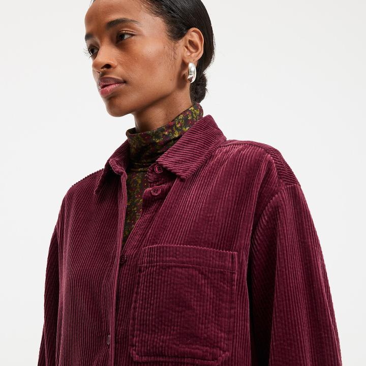 Produktbild La Redoute Collections Gerade geschnittenes Cordkleid in Midilänge (32)