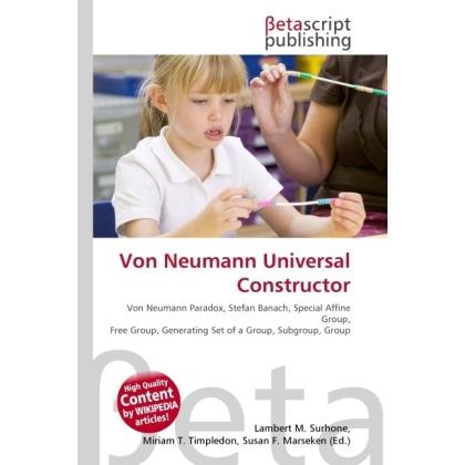 Von Neumann Universal Constructor, Fachbücher