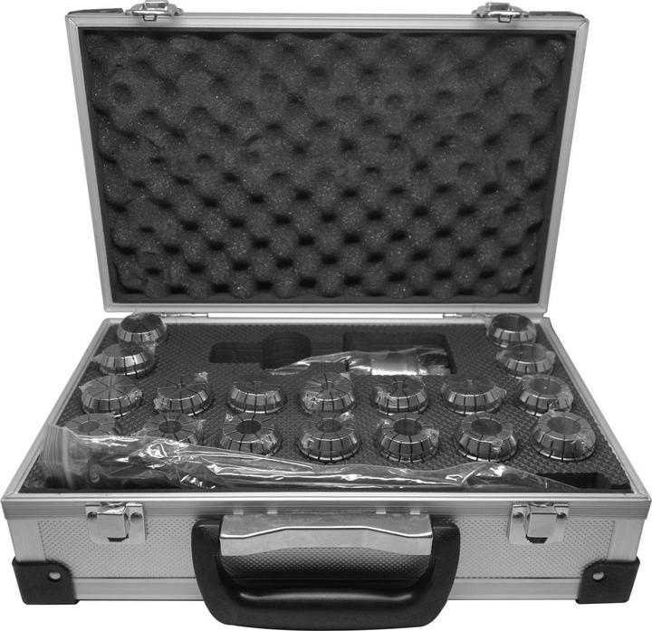 Image du produit Paulimot ER32-Spannzangen-Set 2 - 20 mm MK2 / M10 im Alu-Koffer
