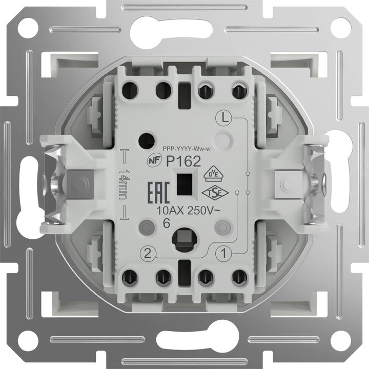 Actual product image Schneider Electric Changeover switch Asfora White (RAL 9003) EPH0470121D