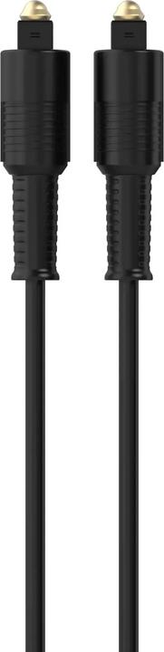 Image du produit Sinox Câble optique. 1,5m. Sort (1.50 m, TOSLINK)