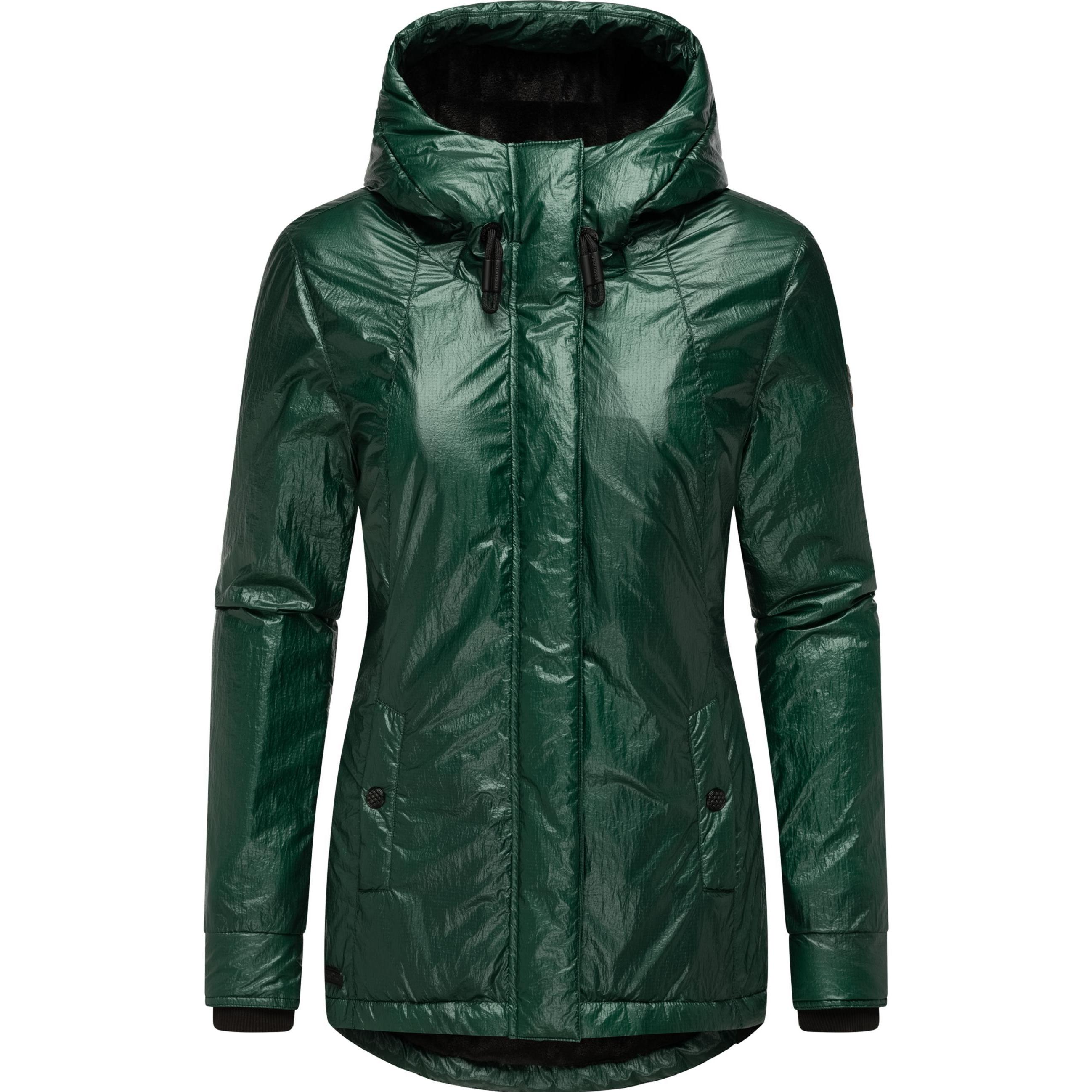 Ragwear, Damen, Jacke, Monadde Bling (3XL), Grün, 3XL