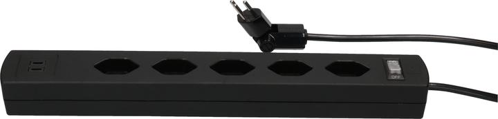 Actual product image Max Hauri SAFETY LINE 90° mit Schalter + Magnet (5x, Type 13, USB-C, 5 m)