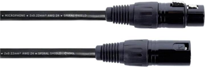 Cordial EM 10 FM XLR Verbindungskabel (1x XLR-Buchse 3 polig - 1x XLR-Stecker 3 (10 m, XLR)