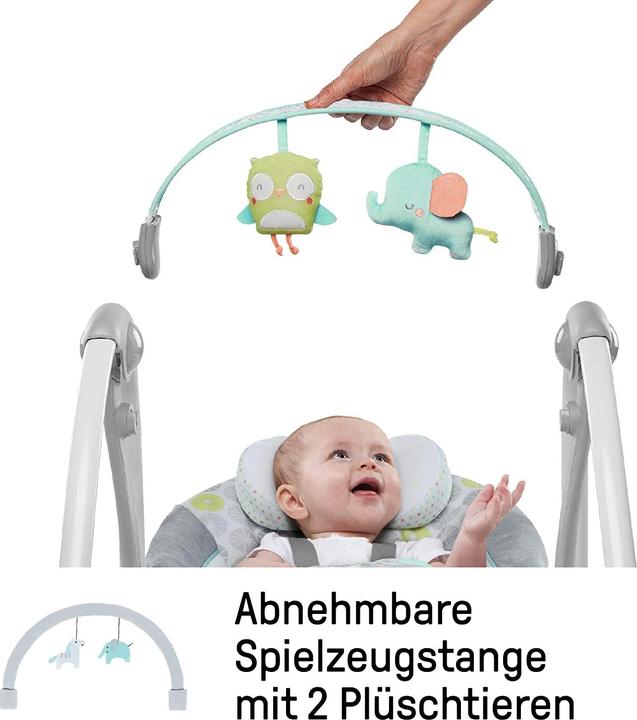 Produktbild Ingenuity Babywippe Hugs & Hoots, bis 9Kg