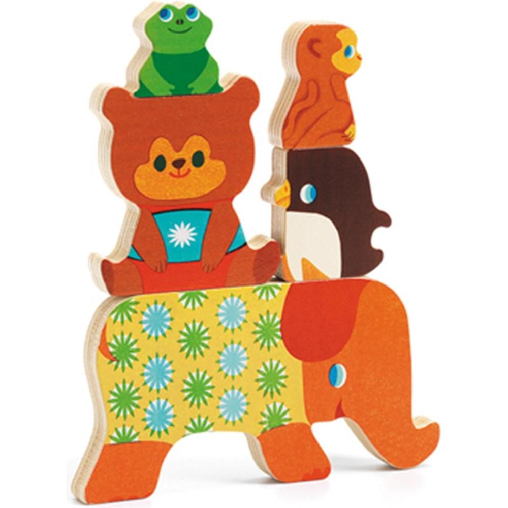 Thumbnail - Djeco Woodypile (5 Teile)