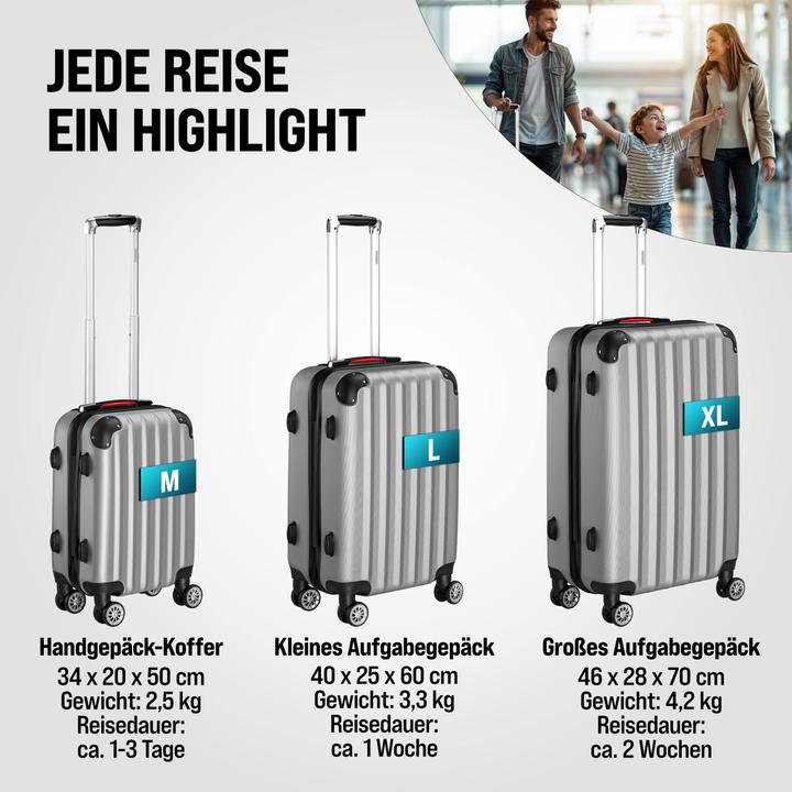 Immagine prodotto Monzana Custodia rigida con set di 3 accessori
