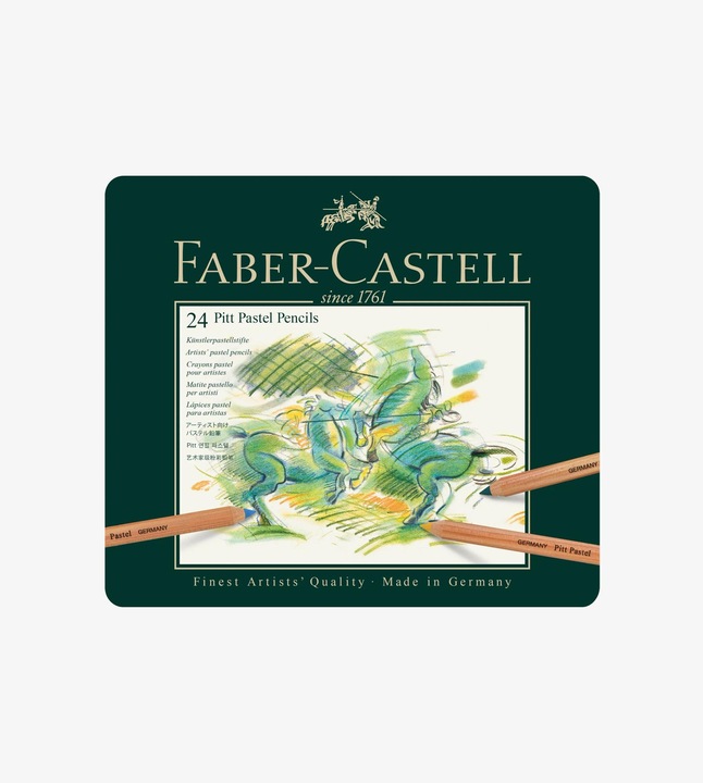 Immagine prodotto Faber-Castell Matita colorata PITT PASTELL (Multicolore, 24 x)