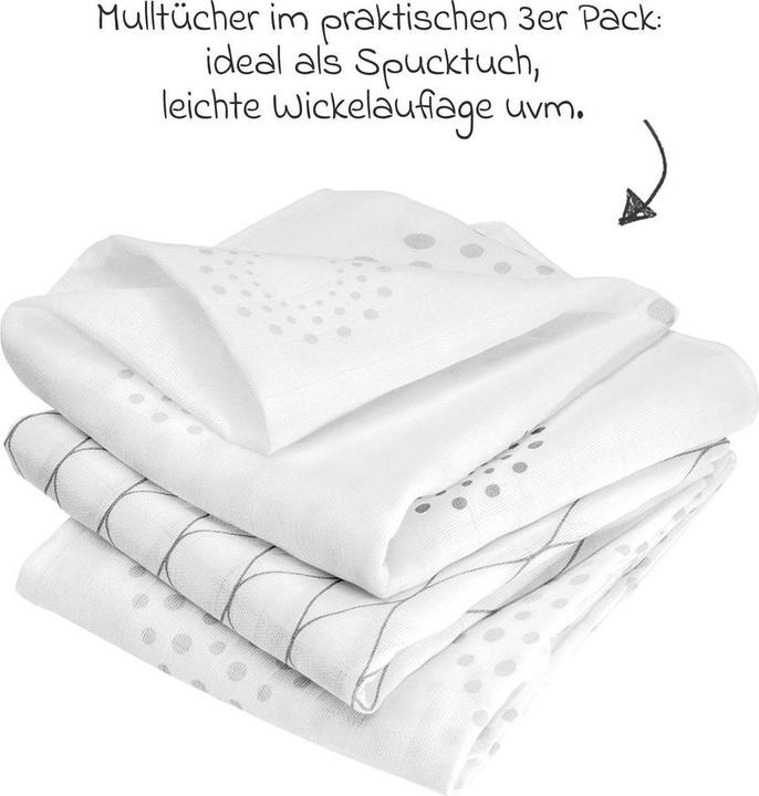 Produktbild MiaMia 5-tlg. PP-Flaschen-Set 260 ml mit Silikon-Trinksauger (260 ml)