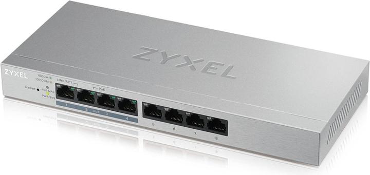 Zyxel GS1200-8HP: 8Port-PoE+-Switch, V2 (8 Ports)