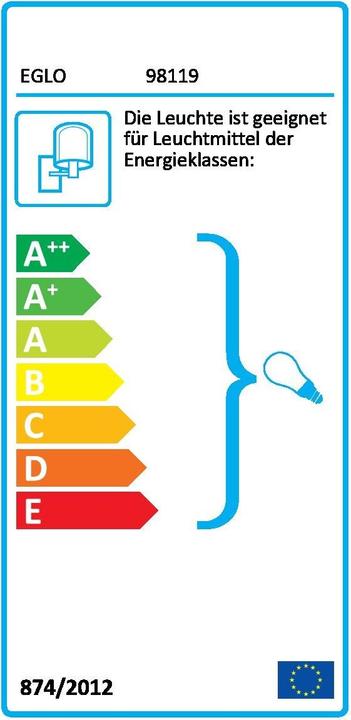 Energie-Label EGLO Monreale (E27)