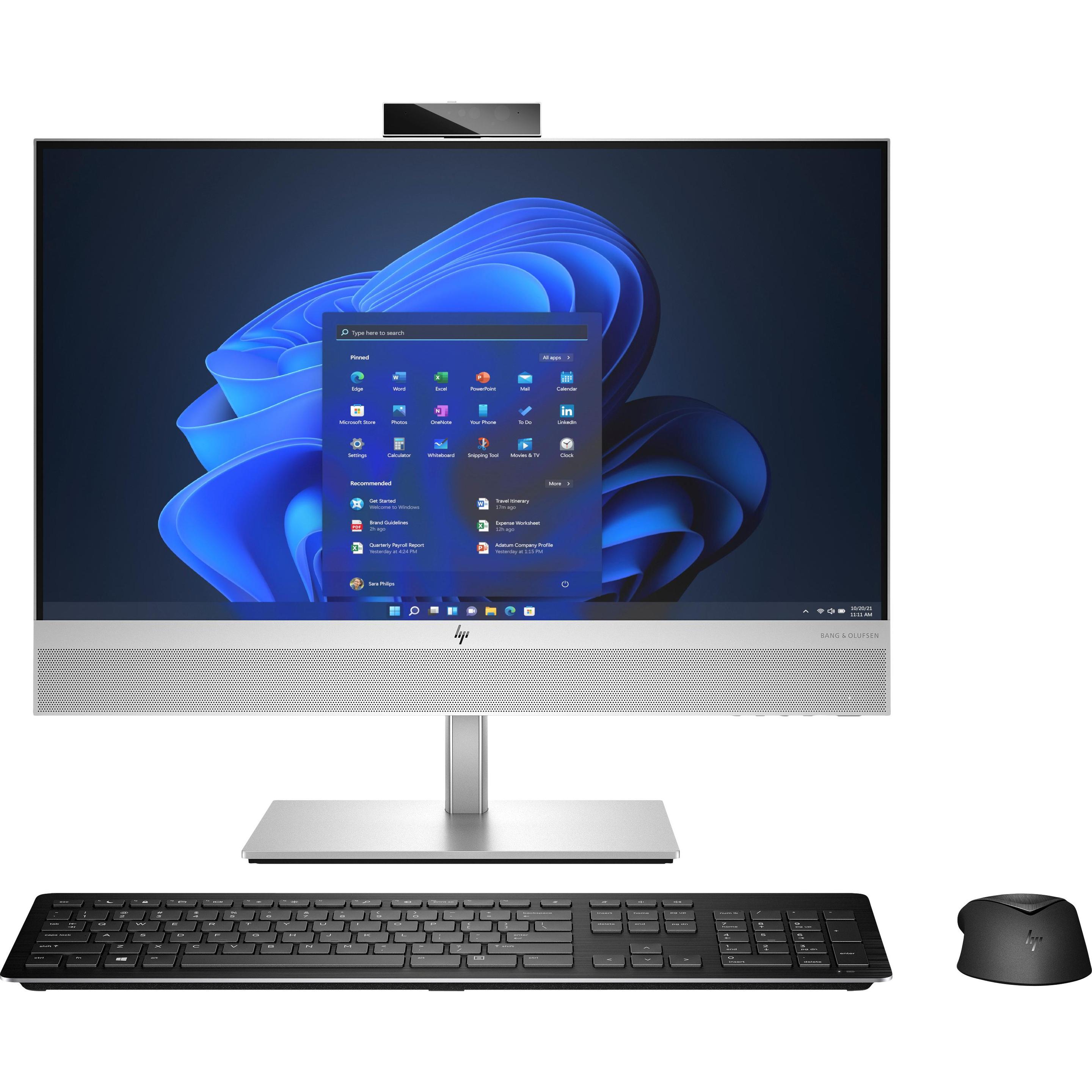 HP EliteOne 840 G9 (1000 GB, 32 GB, Intel Core i7-14700), PC, Argento