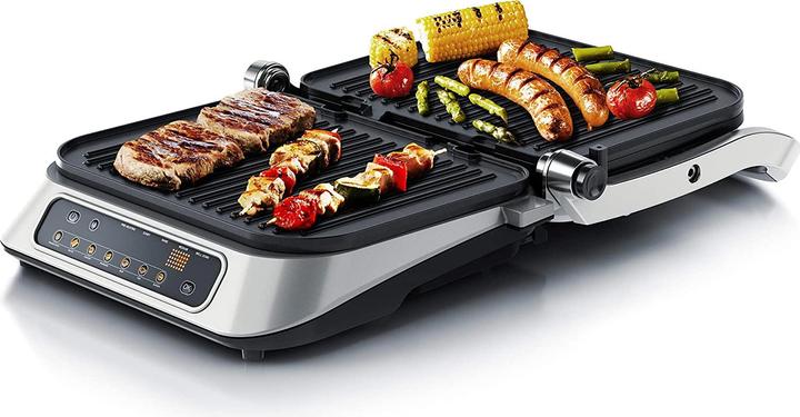 Image du produit Arendo Gril électrique, A : Argent brossé