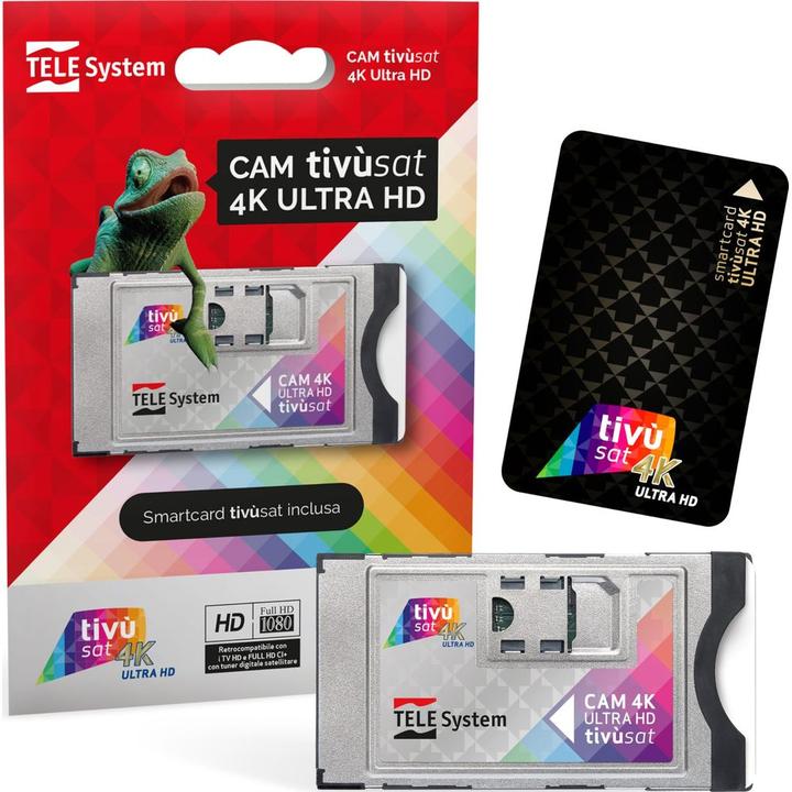Image du produit Tivu CAM Tivusat 4K Ultra HD (Autre, Module CI)
