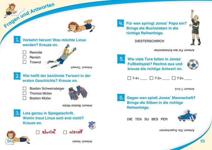 Produktbild Leselöwen 2. Klasse - Fussballgeschichten (Deutsch, 2018)