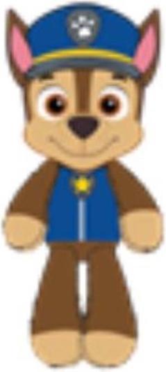 Actual product image Grund Paw Patrol - Gund Take A Long Plush - Chase (6067145) (33 cm)