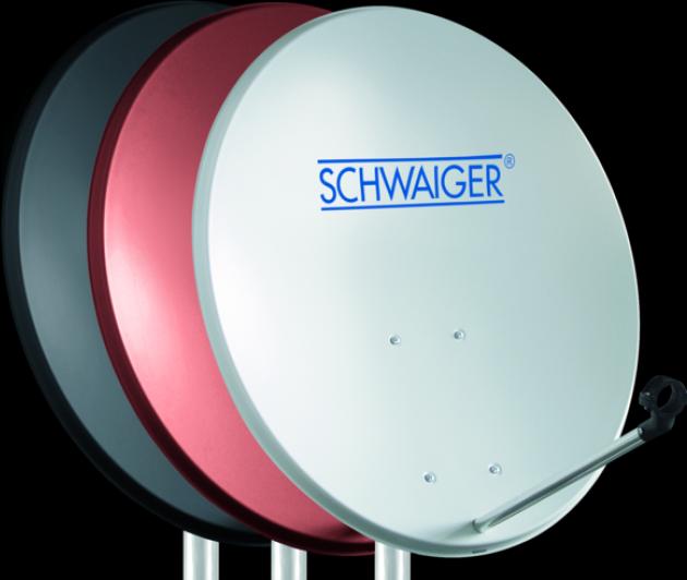 Actual product image Schwaiger SPI550.2 SAT (Parabolic antenna, 35.20 dB, DVB-S / -S2, DAB/ DAB+)