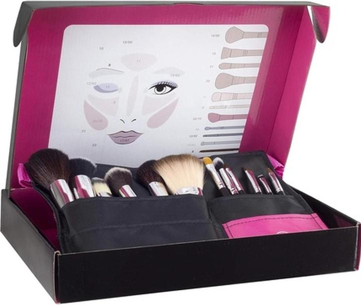 Actual product image Beter Professional Makeup Set with Adjustable Belt and 12 Makeup Brushes