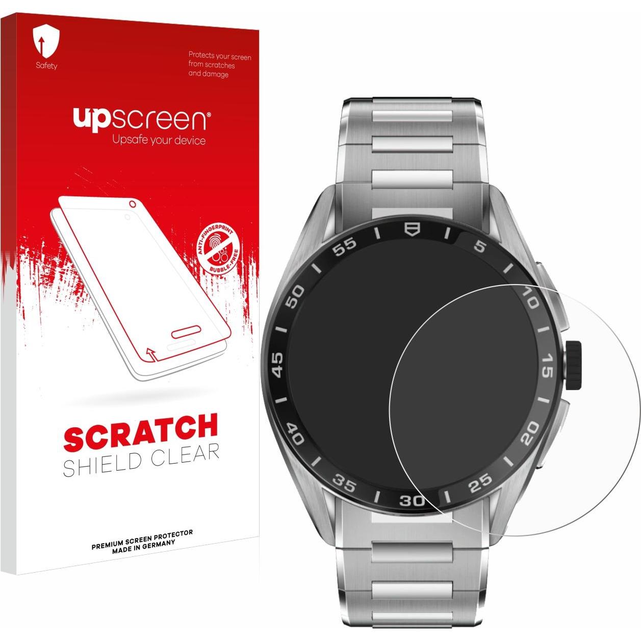 upscreen Scratch Shield Displayschutz, Smartwatch Schutzfolie, Transparent