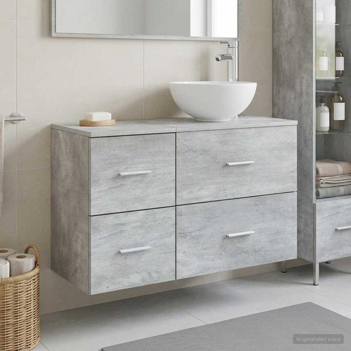 Produktbild vidaXL Badezimmerschrank Set