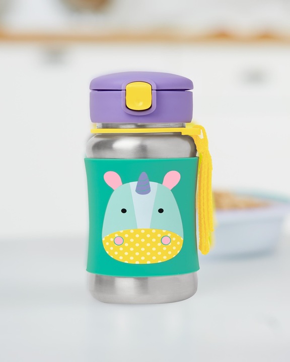 Actual product image Skiphop Zoo Sport Bottle Unicorn (350 ml)