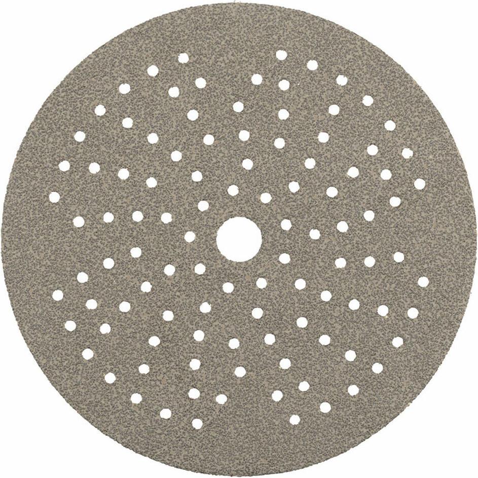 Thumbnail - wolfcraft, Schleifmittel, 5 Multiloch-Schleifscheiben für Exzenterschleifer, Ø 125 mm, Körnung 180 (180)