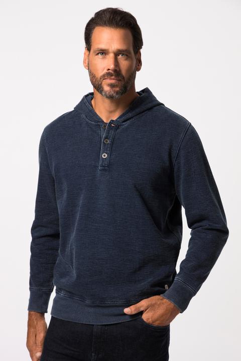 Immagine prodotto JP1880 Felpa dal look vintage con cappuccio, fino alla tg. 8XL (5XL)