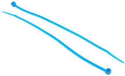 Actual product image RS PRO Cable tie yellow (Plastic cable ties, 203 mm, 100 pcs.)