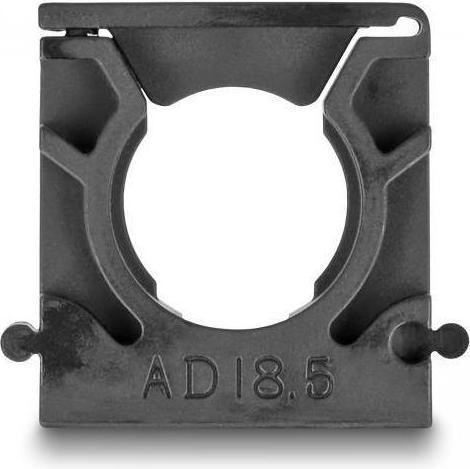 Image du produit Delock Support de gaine de câble 18.5 mm, 8 pièces, noir (Gaines pour câbles, 3.50 cm)