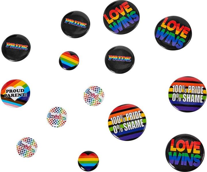 Actual product image Rainbow Badge (Pack of 24)