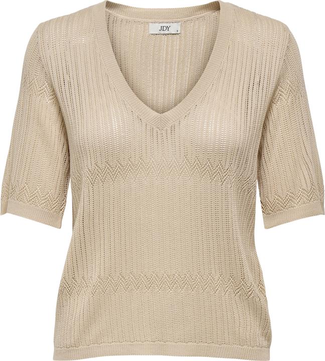 JdY Knit Fit V-Ausschnitt Pullover Strickpullover (L)