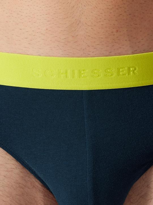 Produktbild Schiesser 3er Pack 95/5 Organic Cotton Rio Slip / Unterhose (M, 3er Pack)