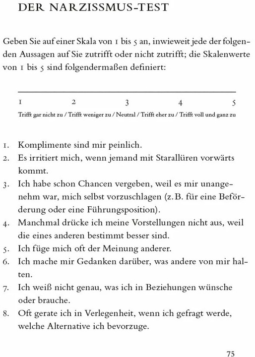 Produktbild Der Narzissten-Test (Deutsch, Craig Malkin, 2017)