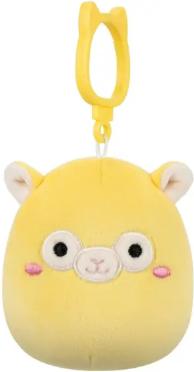 Actual product image Squishmallows - 9 cm - Clip On - Lafi Llama