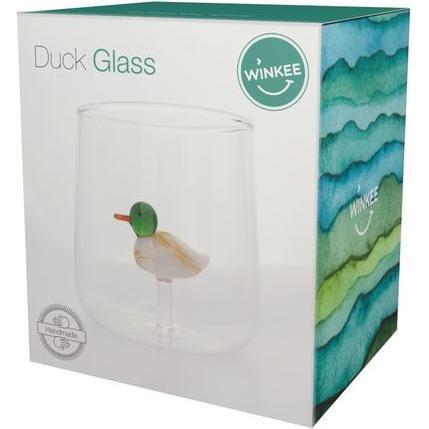 Thumbnail - Winkee Drinking Glasses - Handmade Duck, Trinkgläser