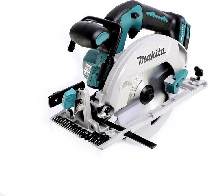 Actual product image Makita DHS 680 RMJ Battery hand-held circular saw 18 V 165 mm Brushless + 2x rechargeable battery 4.0 Ah +