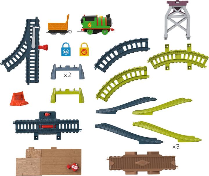 Actual product image Mattel Tracks With Motorised Locos Thomas