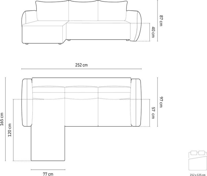 Image du produit Micadoni Kaelle (Canapé d’angle)