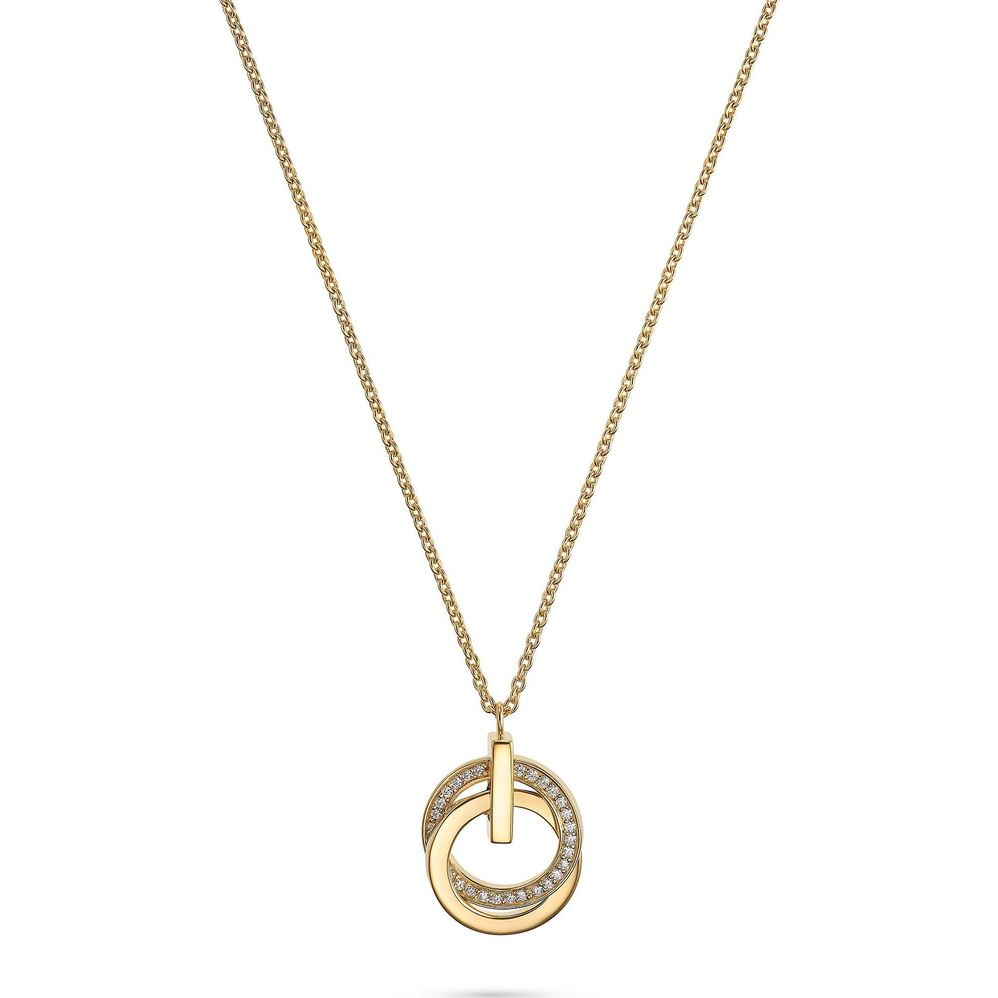 Jette, Halsschmuck, Kette SWING, (925er Silber, 45 cm)