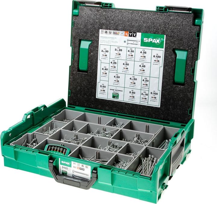 Spax Valise De Montage L-Boxx Plastique T-Star Plus Wirox