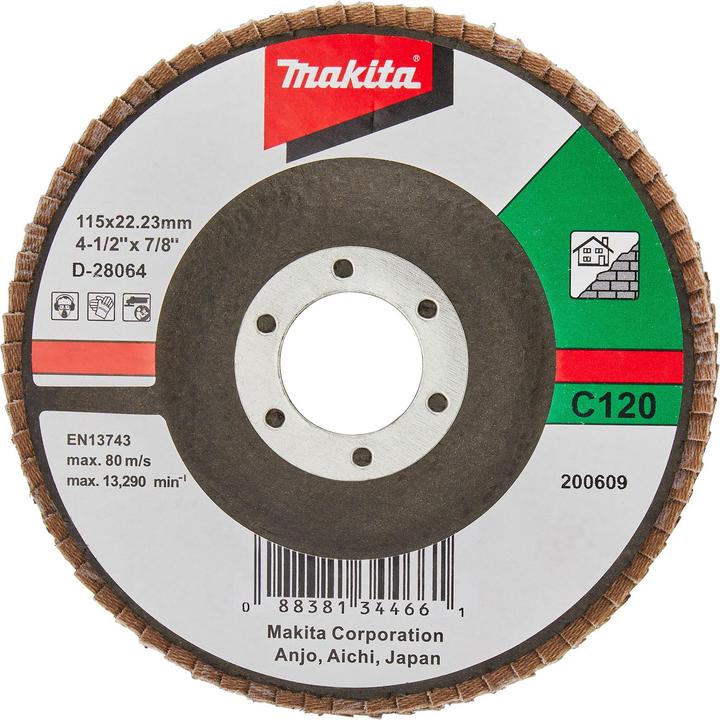 Produktbild Makita Fächerschleifsch. 115mm C120F (GC120H)