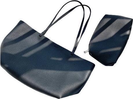 Immagine prodotto Only-Bags.Store Borsa a tracolla in pelle vegana, tote bag in morbida pelle di velluto a coste, shopping bag